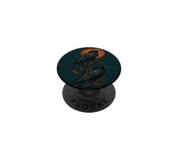 Deux Corbeaux Vintage Amoureux des Oiseaux Gothique Nature Corbeau PopSockets PopGrip Adhésif