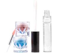 Deux Couleurs Set À Lèvres Scintillants Makeup Makeup Lipstick Lip Gloss Lipstick Powder Pour Lèvres Nails Art Two Couleurs Lips Léprèces Létranges Pour Les Femmes