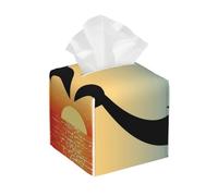 Deux Dauphins sautant en Forme de cœur,Porte-boîte à mouchoirs, Couvercle de boîte à mouchoirs, Distributeur de mouchoirs