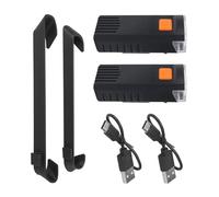 Deux éclairages pour feux d'atterrissage 77 g Construction 40 minutes Temps de charge élevé Montage pour 4 vols de nuit Kit d'amélioration avec câble de charge