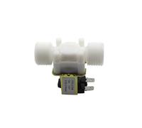 Deux électrovannes électriques parallèles de 0,02 à 0,8 MPa magnétique 12 V N/C pour entrée d'air et eau 1,9 cm