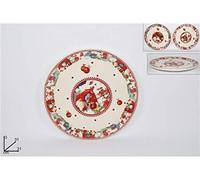 Deux Elles due12803 Assiette, 31 cm, multicolore