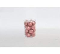 Deux Elles sphères, Vieux Rose eternelle, 4 cm, 20 pièces