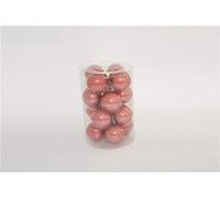 Deux Elles sphères, Vieux Rose eternelle, 6 cm, 16 pièces
