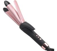 Deux en un fer à lisser, cartouche de fer à friser en céramique PTC pour tous les types de cheveux, réglable en température 120 ℃ - 210 ℃