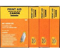 Deux Ensembles de Quatre Cartouches compatibles Canon Bci-6-2 Cartouches Noires, 2 Cartouches Cyan, 2 Cartouches Magenta, 2 Cartouches Jaunes