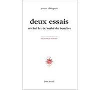 Deux essais Pierre Chappuis (Auteur)