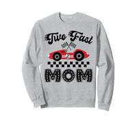 Deux Fast Mom of The Birthday Boy Racing Car Family Sweatshirt