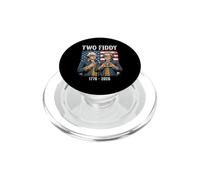 Deux Fiddy 1776-2026 Fathers Drapeau USA PopSockets PopGrip pour MagSafe