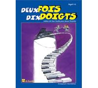 Deux Fois Dix Doigts Degré 1-2 | Cahiers de Dix Doigts Faciles pour Jeunes Pianistes Chris Buitman | De Haske | Partition Piano Débutant Enfants | Pour Élèves Professeurs Cours Pratique Apprentissage