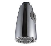 Deux Fonctions Robinet Cuisine Remplacement Extractible pour Douchette Evier Cuisine tête de pulvérisation en Chrome 1/2" L'interface