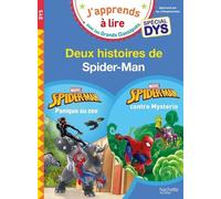 Disney - Marvel - Deux histoires de Spider-Man - Spécial DYS (dyslexie) - Isabelle Albertin - Hachette Education - broché - Scolaire / Universitaire