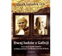 Deux hommes de Galicie - Jacek Gniadek (Buch auf Polnisch)