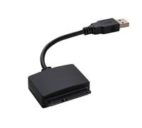 Deux interfaces USB A C vers SATA Convertisseurs pour disque dur externe 2,5" Boîtier de sauvegarde de données C Satas lecteur de disque dur