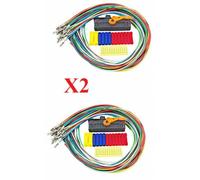 Deux Kits De Réparations Faisceaux Portières - Skoda Fabia 1.4 Tdi 80 12/2006-12/2014