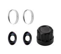 Deux lentilles transparentes interchangeables pour appareil photo - Changements rapides - Construction en verre durable pour équipement de réalité virtuelle - Kit de remplacement de lentille à
