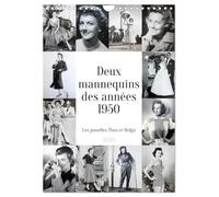 Deux mannequins des années 1950 - Les jumelles Thea et Helga (Calendrier mural 2026 DIN A4 vertical), CALVENDO calendrier mensuel