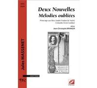 Deux Nouvelles Mélodies oubliées Jules MASSENETJules MASSENET (Auteur)