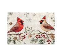 Deux oiseaux se regardent sur une branche - Puzzle de 1000 pièces pour adultes - Puzzles en bois pour adultes - Cadeaux pour décoration d'intérieur