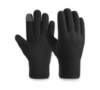 Deux Paires De Gants D'hiver Chauds For Temps Froid, Thermiques À Écran Tactile For Femmes Et Hommes For La Course Pied Randonnée(L)