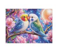 Deux perroquets sur Une Branche étoilée Puzzles 500 Pièces pour Adultes Qualité Supérieure Educa Jeu De Challenge Divertissement Artistique Décoration Intérieure 500 PCS