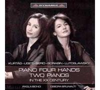 Deux Pianos Au Xxème Siècles : Oeuvres De Kürtag : Deux Transcriptions De Bach, Jatekok, In Memoriam György Sebök