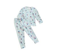 Deux pièces Costume de Pyjamas pour Filles Ensemble Pyjama Unisexe en Coton Loungewear décontracté Tenue Classique vêtements Nuit Restez au Chaud Hiver Idéal Printemps et Automne