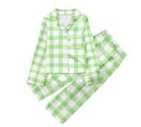 Deux pièces Costume de Pyjamas pour Filles Ensemble Pyjama Unisexe Joli vêtement Nuit imprimé lot 2 Classique vêtements Epais Hiver Chaud Petites et garçons