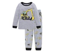 Deux pièces Costume de Pyjamas pour Garçon,AdolescentTenues Détente Ensembles Pyjama Mignonne lot 2 Col Rond Confortable Epais Hiver Chaud Petites Filles et garçons