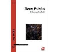 Deux Poésies SACRE Guy (Auteur)