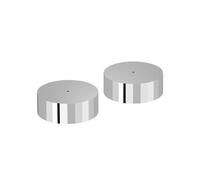 Deux poignées pour mélangeur lavabo Grands Boulevards chromées