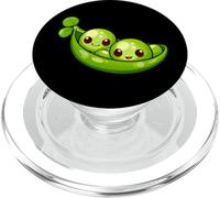 Deux Pois dans Une Capsule - Best Friends Perfect Match Peas in A Pod PopSockets PopGrip pour MagSafe