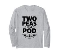 Deux Pois dans Une Capsule Manche Longue