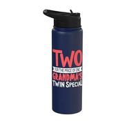 Deux pour le prix d'une grand-mère jumeau spécial grand-mère Stainless Steel Insulated Water Bottle