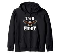 Deux pygargues à tête Blanche Fiddy Funny du 4 Juillet Sweat à Capuche