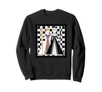 Deux Queens Art INSPIRÉ des ÉCHECS Sweatshirt