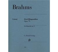 Henle Verlag – Partition – Deux Rhapsodies Opus 79 – Piano G