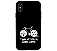 Deux Roues One Love Minimal Bike Rider Design Coque pour iPhone X/XS