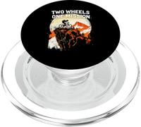 Deux Roues Une Mission Cycliste Aventure PopSockets PopGrip pour MagSafe