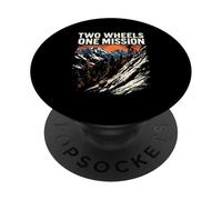 Deux Roues Une Mission VTT PopSockets PopGrip Adhésif