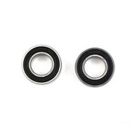 Deux roulements étanches 163110 2RS 16 x 31 x 10 mm en acier pour vélos géants pour double joint Noir/argenté Ajustement précis Prend en charge les supports de pédalier traditionnels Urban C