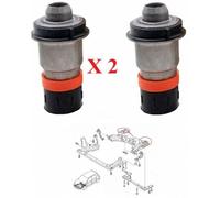 Deux Silents Blocs Du Berceau Avant - Renault Clio 1.2 16v Hi-Flex 05/2005-11/2012