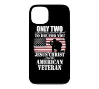 Deux sont Morts pour toi Cadeau commémoratif de Jésus et de Coque pour iPhone 13