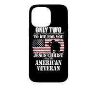 Deux sont Morts pour toi Cadeau commémoratif de Jésus et de Coque pour iPhone 14 Pro Max