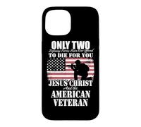 Deux sont Morts pour toi Cadeau commémoratif de Jésus et de Coque pour iPhone 15