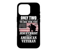 Deux sont Morts pour toi Cadeau commémoratif de Jésus et de Coque pour iPhone 16 Pro