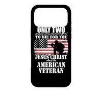 Deux sont Morts pour toi Cadeau commémoratif de Jésus et de Coque pour iPhone 17 Pro Max