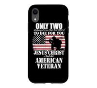Deux sont Morts pour toi Cadeau commémoratif de Jésus et de Coque pour iPhone XR