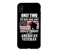 Deux sont Morts pour toi Cadeau commémoratif de Jésus et de Coque pour iPhone XS Max