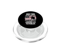 Deux sont Morts pour toi Cadeau commémoratif de Jésus et de PopSockets PopGrip pour MagSafe